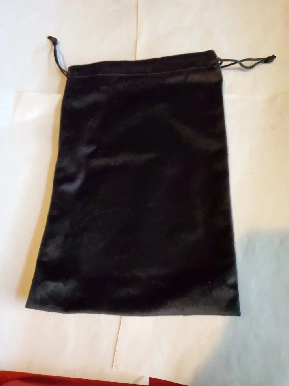 SIMPLER BLACK VELVET DRAWSTRING DRAW STRING BAG POUCHES ONLY